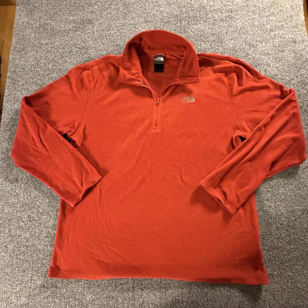 The North Face Red‎ Polartec Classic Fleece Pullover #770